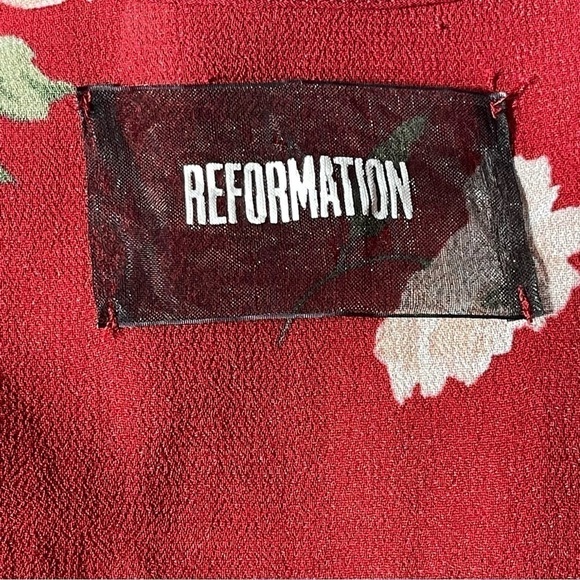 Reformation Whitby Dress in Opal - Size - Medium Petite (B280) $218 - Picture 10 of 15